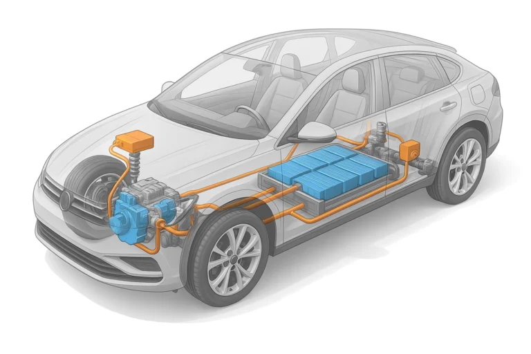 como funciona un coche eléctrico