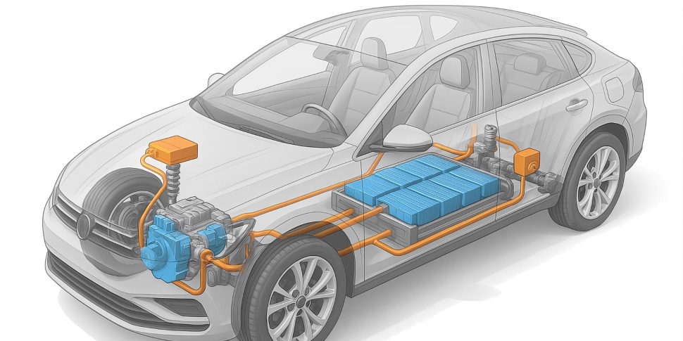 como funciona un coche electrico
